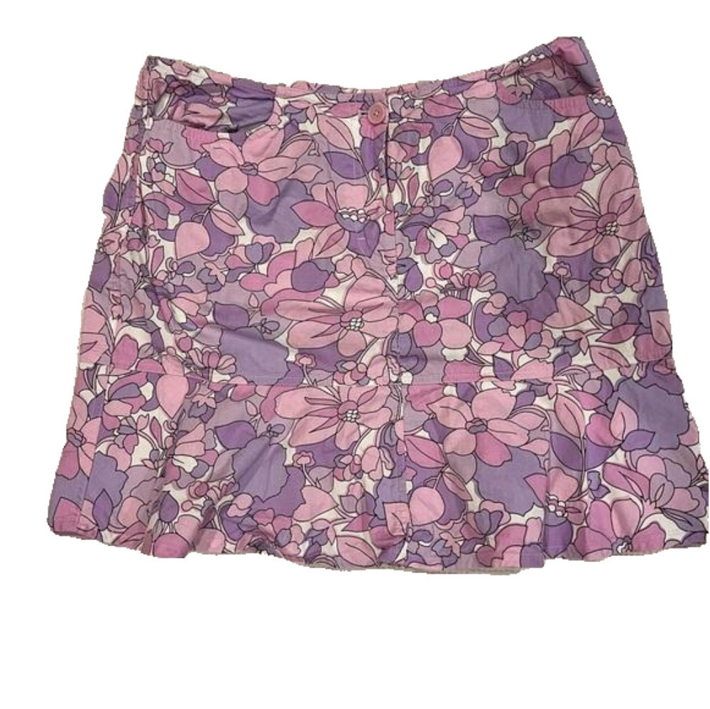 Ann Taylor Loft Flowered Skirt